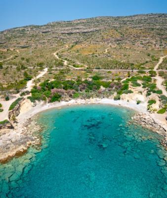 Vila Sea View Pine House Makrýgialos Exteriér fotografie