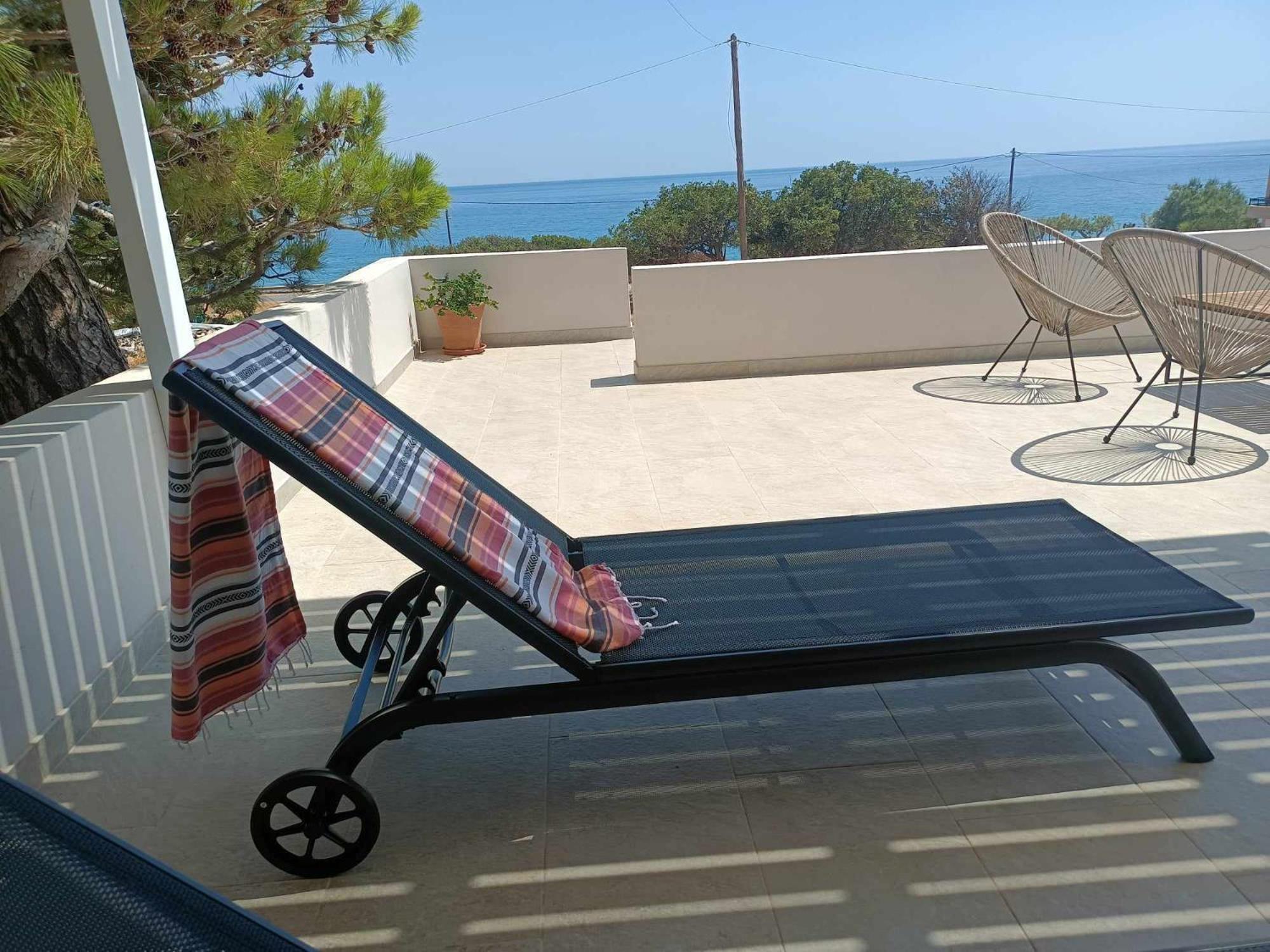 Vila Sea View Pine House Makrýgialos Exteriér fotografie